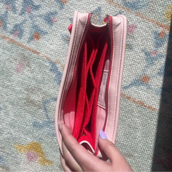 Glossier Pink and Red Pouch - Picture 10 of 12